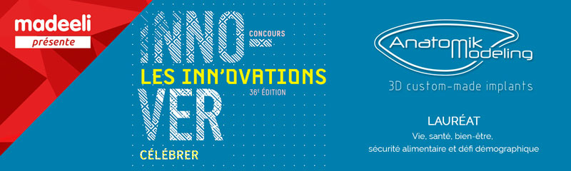 AnatomikModeling lauréat du concours Inn’Ovations 2017 catégorie Vie, santé, bien-être